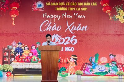 TRƯỜNG THPT EA SÚP RỘN RÀNG CHƯƠNG TRÌNH XUÂN YÊU THƯƠNG – ĐÓN TẾT BÍNH NGỌ 2026